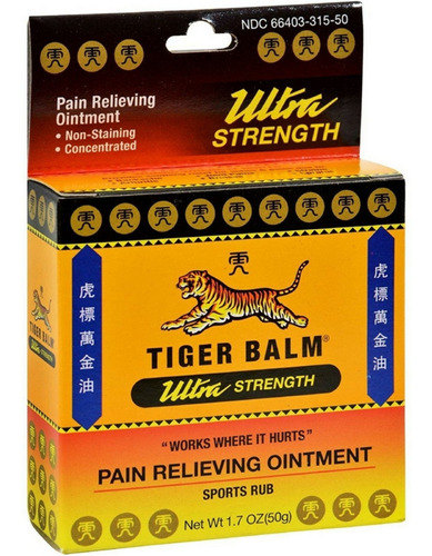 Set De 6 Ungüentos Para El Alivio Del Dolor Tiger Balm