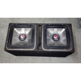 Subwoofer Kickers Con Cajon Detalle