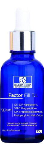 Sérum Flor Da Terra Factor Fill T.i. Microagulhamento