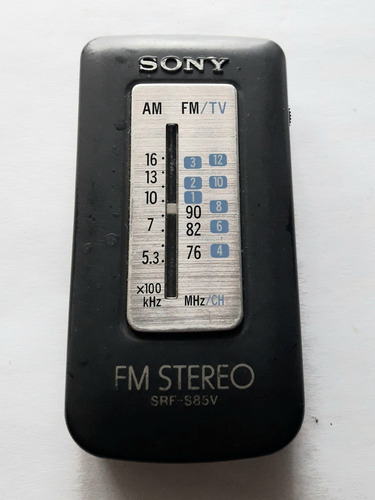 Radio Sony Am/fm/tv Japonesa Srf-s85v(leer Descripción)