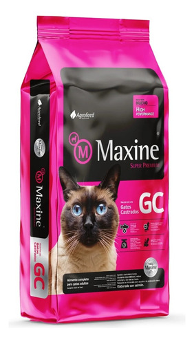 Alimento Gato Castrado Maxine 3kg High Comida Premiun  