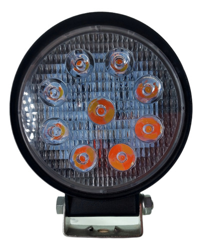 Faro Led Dually Redondo Blanco Ambar 4 Pulgadas 3600lm (par)