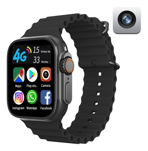  Smart Watch X8 Ultra 4g Android 10 Camara Wifi 16gb Gps