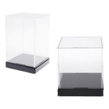 2 Cajas De Exhibición Acrílicas Transparentes, Figuras A