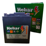Bateria Heliar Htz7l 6ah Cbx250 Twister/ Cb 300/ Lander 250