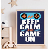 Lámina Imprimible 20x30   Gamer Keep Calm