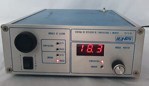 Central De Alarme E Detecção De Temperatura E Umidade Ignis