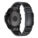 Malla Para Garmin Fenix 7x/6x/5x Plus 26mm Titanium