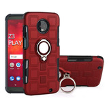 A Para Motorola Moto Z3 Play Funda Giratoria 360° 7512