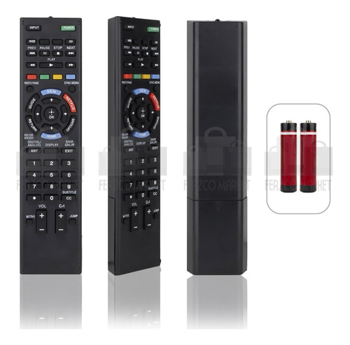 Control Remoto Smart Tv Sony Pantalla Numérico Netflix Nepa
