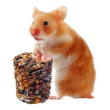 Petisco Bloco Semente Roedor Hamster Porquinho Coelho Biomix