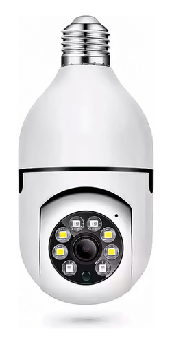 Camara Ampolleta Wifi 5g Vigilancia Vision Nocturna 360