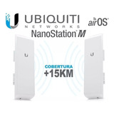Enlace Wifi Antena Ubiquiti Nsm5 5.8ghz 150mbps 15km