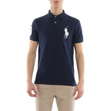 Tipo Polo Ralph Lauren Big Pony Caballero Azul O.