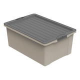 Caja Compact A3 38l 57x25x40 Cm Rotho Capuccino Eco