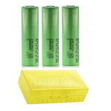 3 Baterias Samsung 25r 18650 2500mah 20a