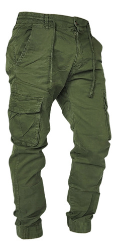 Pantalones Cargo Jogger Lionesa - Gabardina Gruesa