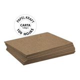 Papel Kraft Carta 120 Gr - 100 Hojas