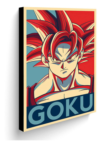 Cuadro Decorativo 50x30 Cms Goku 6