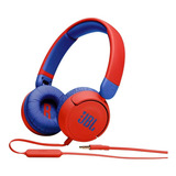 Fone Jbl Infantil Jr310 Driver 32mm Vermelho 