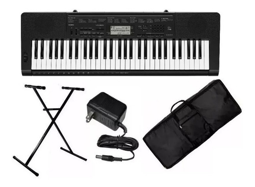 Combo Teclado Casio Ctk 3500 Funda + Soporte + Fuente