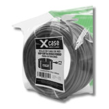 Cable Utp 50mts Xcase Cat 5e Doble Forro Uso Exterior Gris