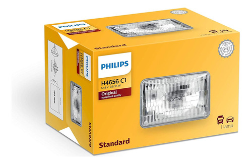 Lámpara De Faro Delantero Philips Xenón Bulb7, H4656