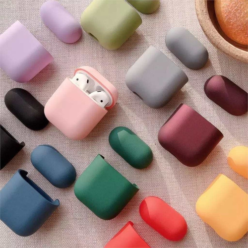 Funda Rígida Colores Compatible Con Apple AirPods 1 2 Pro   