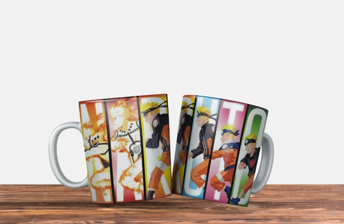 Taza Personalizada Ceramica Naruto