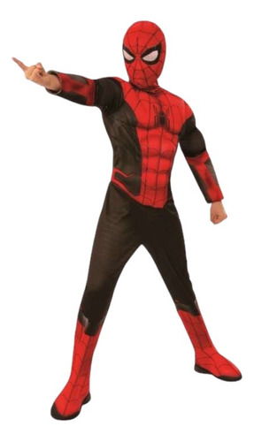 Disfraz De Niño Spiderman - Super Heroes - Disfraz Hombre Araña Musculoso