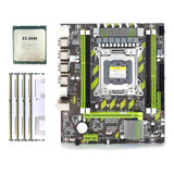 Placa Base X79 Set Xeon E5 2640 Cpu E5-2640 Con Lga2011 Co