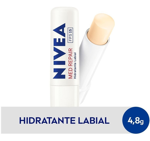 Hidratante Labial Nivea Med Repair Fps15 4,8g