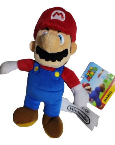 Mario Bros Peluche 24cm. Original Nintendo World