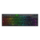 Teclado Gamer Redragon K619 Horus Fs Cableado Red Español