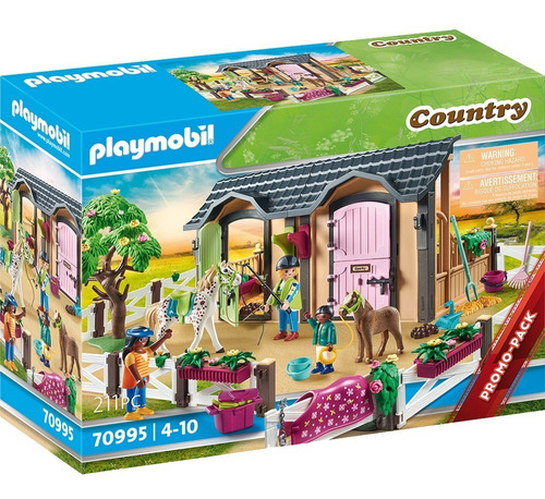 Playmobil Country Caballos 70995 Clase De Equitacion
