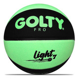 Balón Baloncesto Pro Golty Street Light No.7-negro/verde