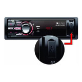 Receiver E Tech Combt Radio Carro Fm Mp3 Usb Sd P/ Pen Drive