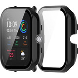 Funda Y Protector De Pantalla Amazfit Gts 4 Mini Pack2 Negra