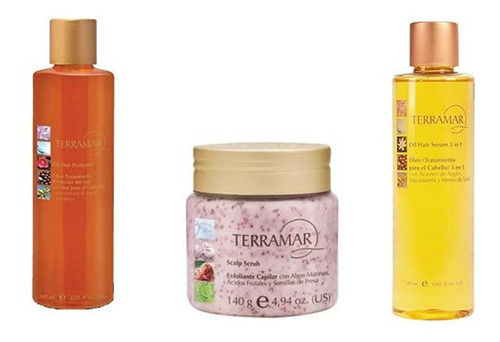 Exfoliante Capilar+oleo Fps 120 Ml+oleo 3en1 120 Ml Terramar