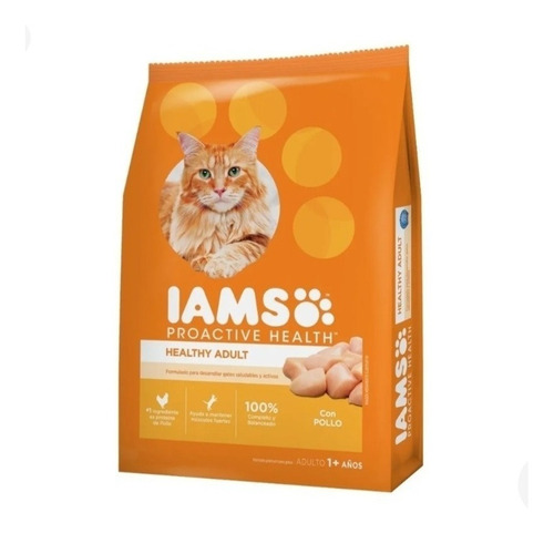 Alimento Iams Gato Adulto Sabor Pollo - 15kg