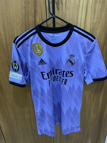 Jersey Real Madrid 2022/23 Visitante Champions League