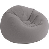 Intex Sillón Puff Inflable Acolchado Y Resistente Al Agua