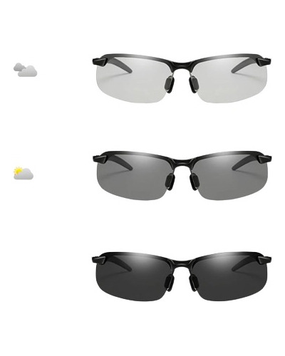 Gafas De Sol Fotocromáticas Para Hombre, Lentes Polarizadas