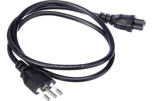 Cable Poder Trebol (1.2mts) Resistente Para Notebook Gamer