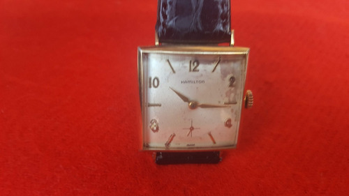 Antiguo Reloj Pulsera Hamilton Calibre 673 Swiss Funciona.