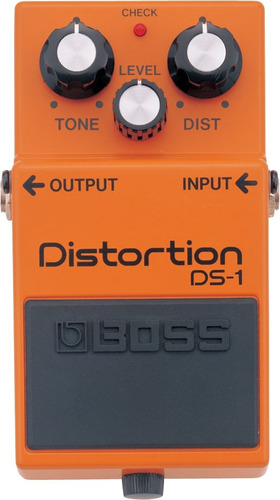 Pedal Boss Ds 1 Distortion Ds1 Boss Distorção Para Guitarra