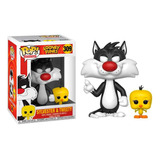 Sylvester And Tweety Funko Pop 309 Silvestre Piolín Looney T