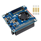 Poe Hat (b) Para Raspberry Pi 4b/3b+, Power Over Ethernet Ha