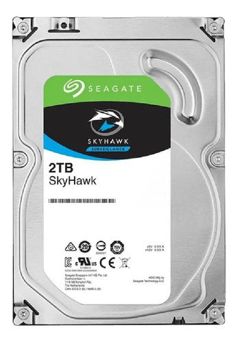 Disco Rigido Seagate Skyhawk 2tb Sata Iii Vigilancia Dvr F