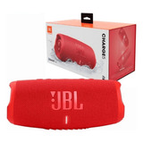 Parlante Portatil Bluetooth Waterproof Jbl Charge 5  Rojo